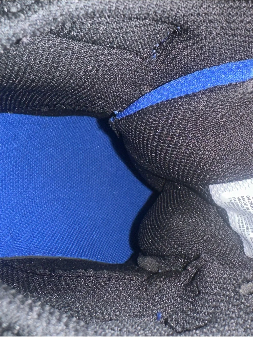 Kids High-Top Sneakers in Blue and Black